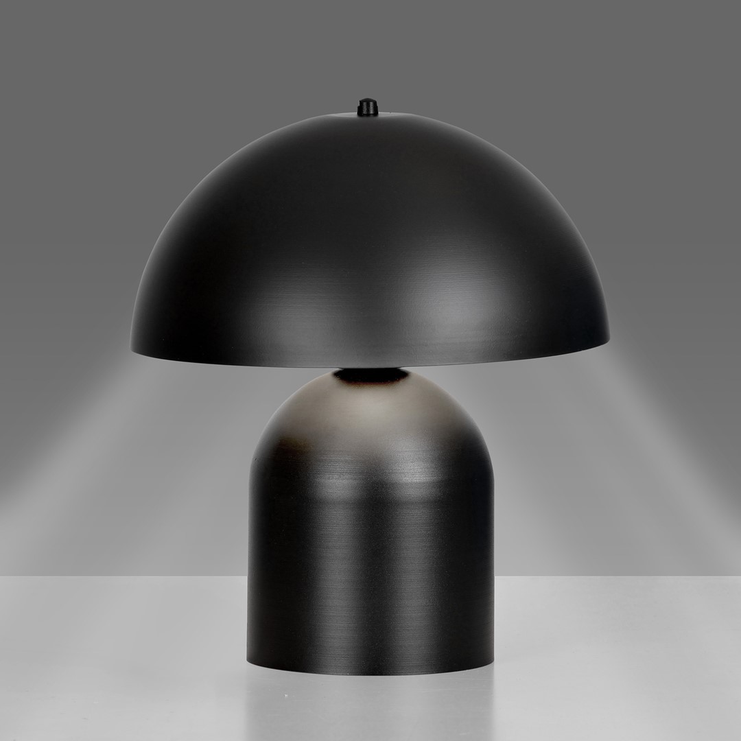 Kava 35cm Sort bordlampe Fra Emibig Lighting - Kava-lampe tilføjer skandinavisk charme til dit interiør.