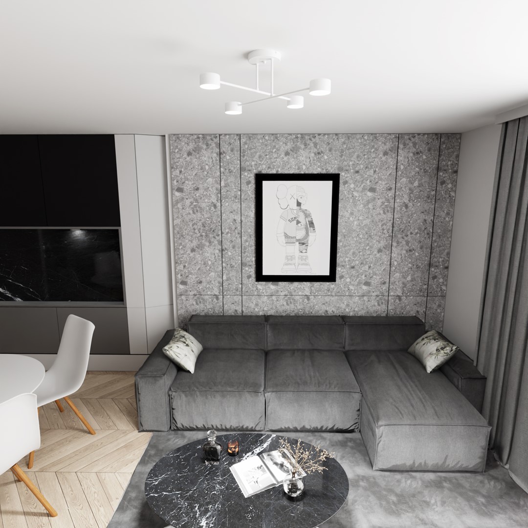 Halo Ø60 Hvid plafond Fra Emibig Lighting - Halo - Denne enest&aring;ende belysning har et moderne og minimalistisk design.