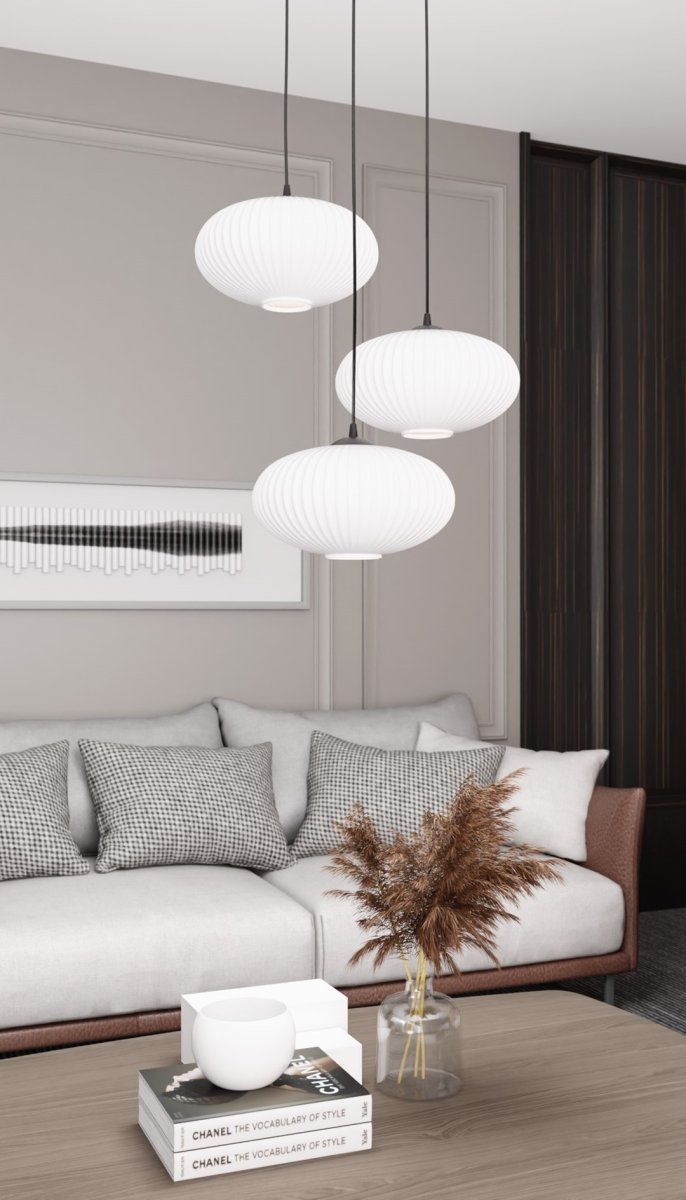 Coco Ø53 Hvid loftslampe Fra Emibig Lighting - Coco loftlampen er en moderne pendel, der kombinerer elegance med funktionalitet.