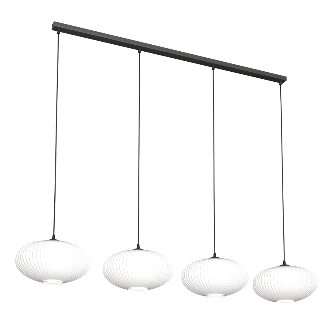 Coco 140cm Hvid loftslampe Fra Emibig Lighting - Coco loftlampen er en moderne pendel, der kombinerer elegance med funktionalitet.