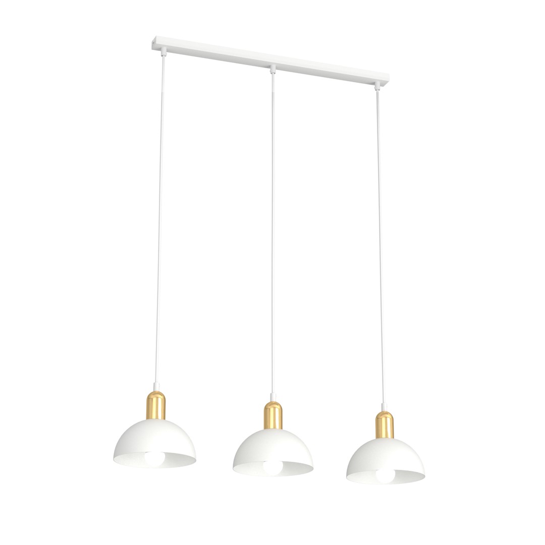 Moto 60cm Hvid loftslampe Fra Emibig Lighting - &ndash; Moto skaber en unik atmosf&aelig;re og et stilfuldt kontrastelement i rummet.