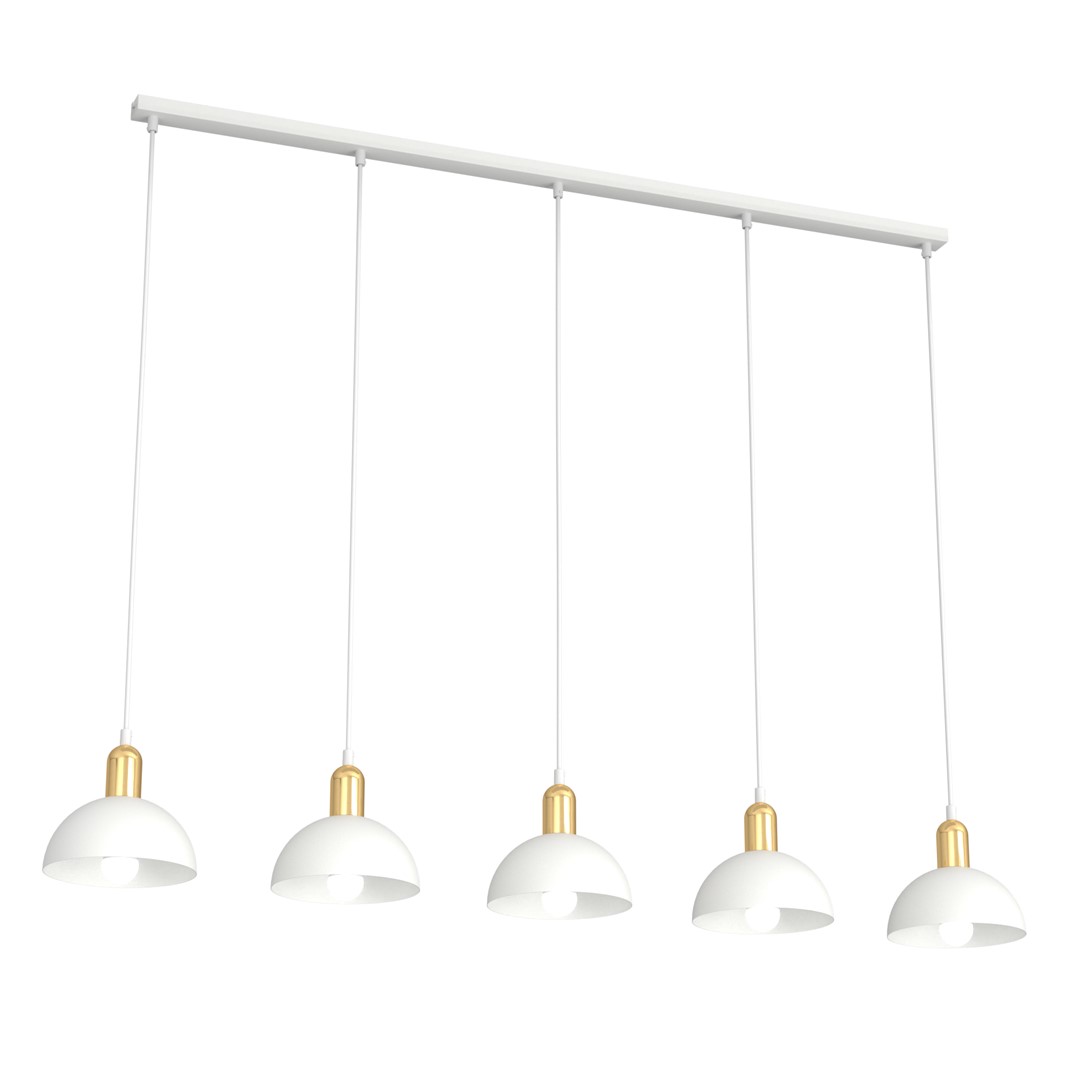 Moto 116cm Hvid loftslampe Fra Emibig Lighting - &ndash; Moto skaber en unik atmosf&aelig;re og et stilfuldt kontrastelement i rummet.