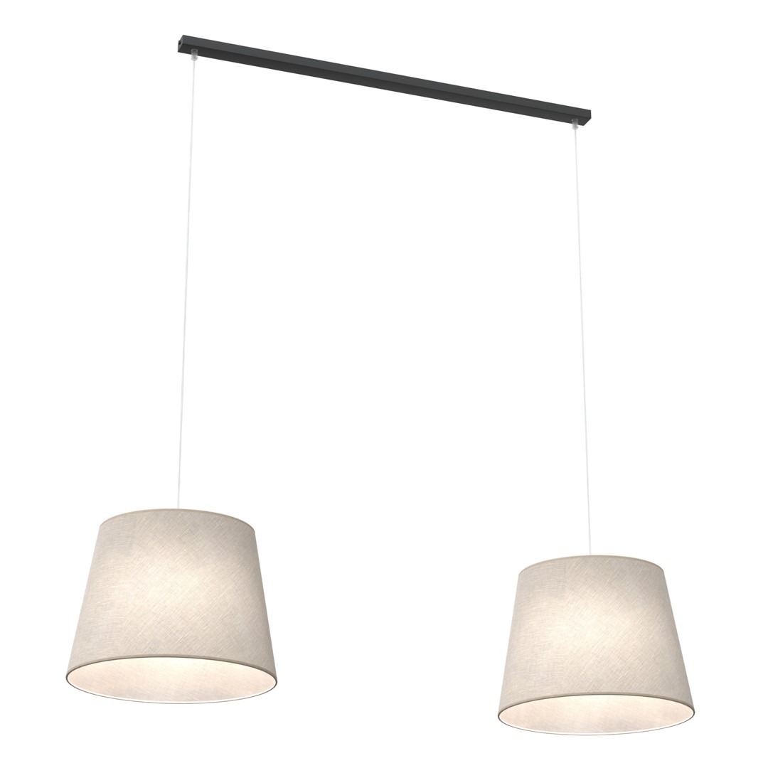 Epoca 90cm Beige loftslampe Fra Emibig Lighting - Med sit klassiske design og et moderne touch passer Epoca lige godt i traditionelle og moderne interi&oslash;rer, og tilf&oslash;jer en diskret men charmerende karakter til rummet.