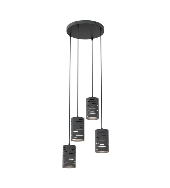Tank Ø36 Sort loftslampe Fra Emibig Lighting - Tank er et glimrende eksempel p&aring; industrielt design, der kombinerer den r&aring; fornemmelse af metal med moderne stil.
