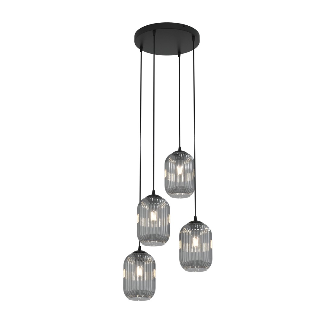 Verdi Ø30 Røgfarvet loftslampe Fra Emibig Lighting - Den originale form giver rummet karakter og skaber en personlig stil med et hyggeligt pr&aelig;g.