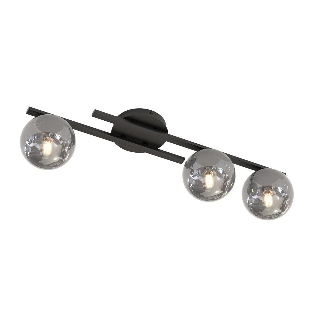 Kairo 74cm Sort/Røget plafond Fra Emibig Lighting - Det elegante design passer perfekt ind i ethvert hjem og stil.