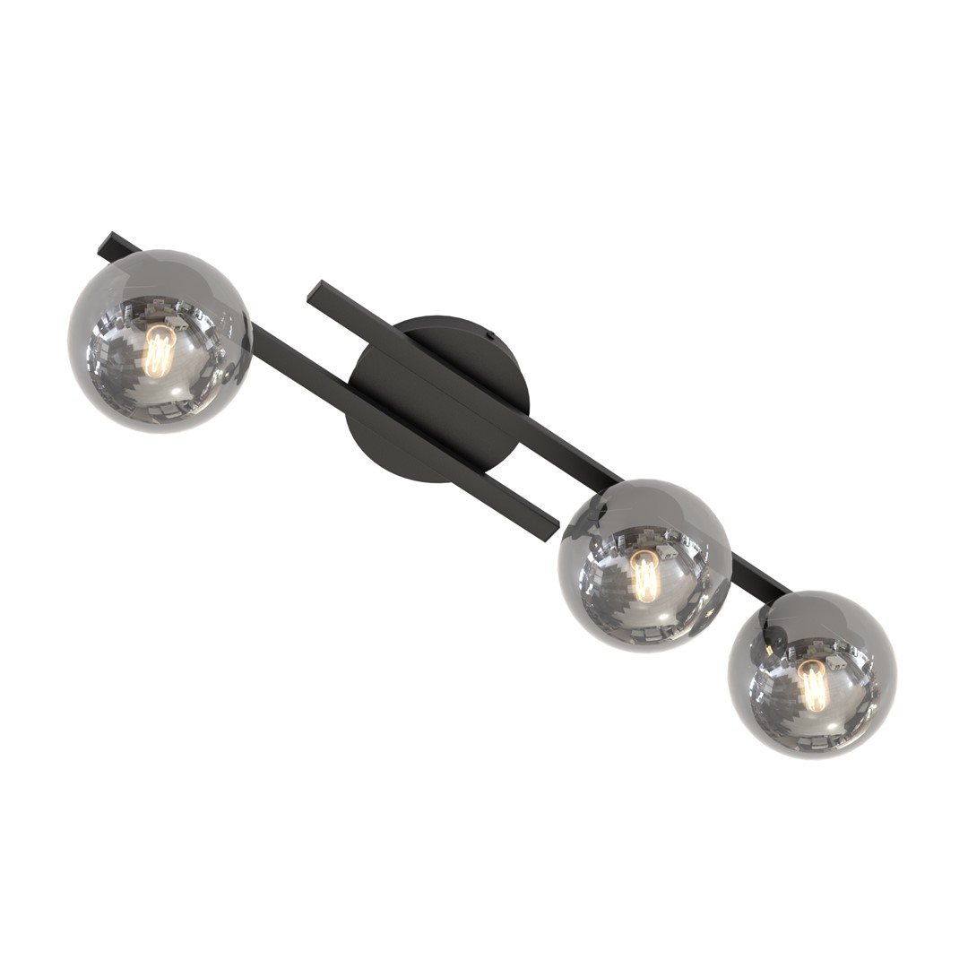 Kairo 74cm Sort/Røget plafond Fra Emibig Lighting - Det elegante design passer perfekt ind i ethvert hjem og stil.