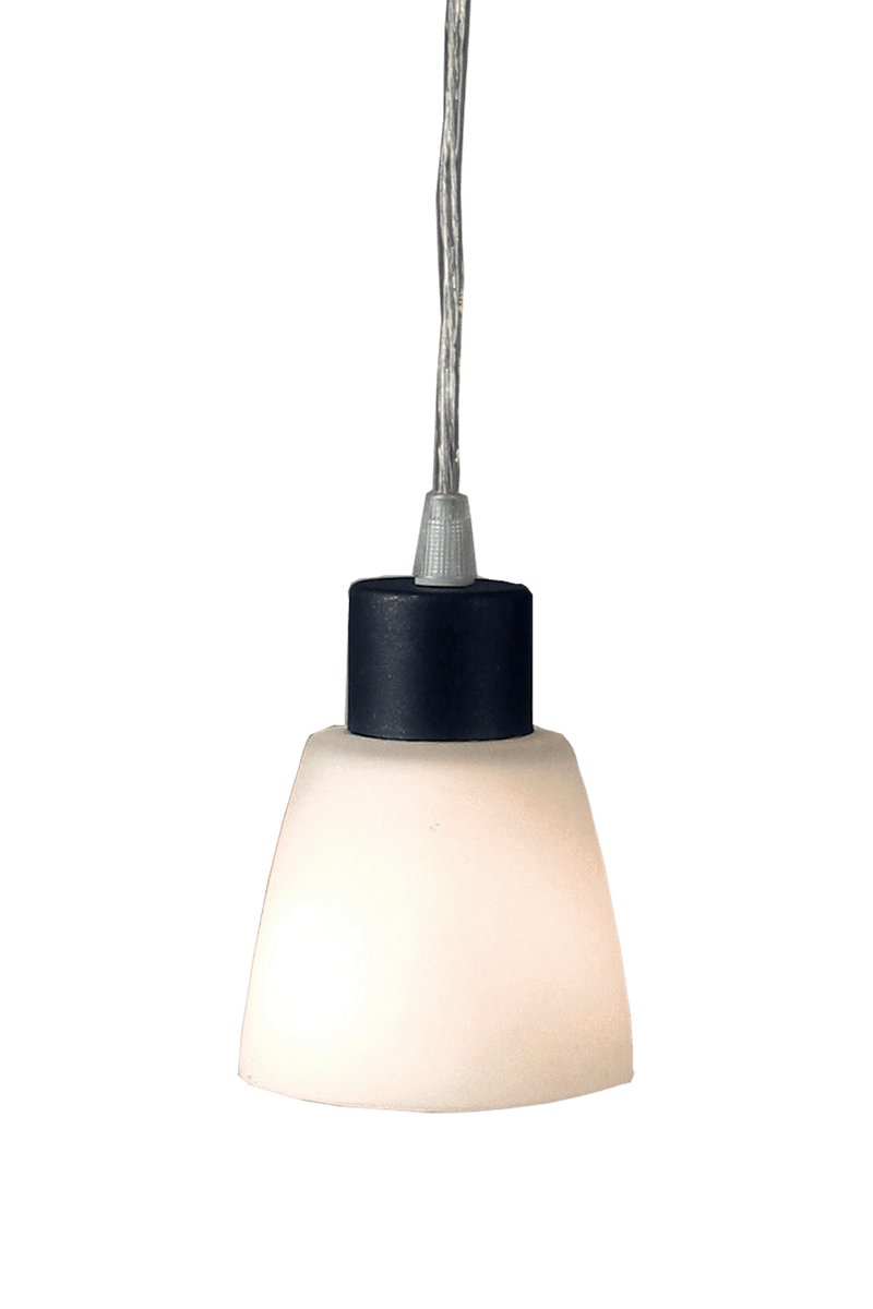 Småland Ø10 Hvid vindueslampe Fra Aneta Lighting - Lampen har en 4 meter ledning med afbryder og EU-stik.