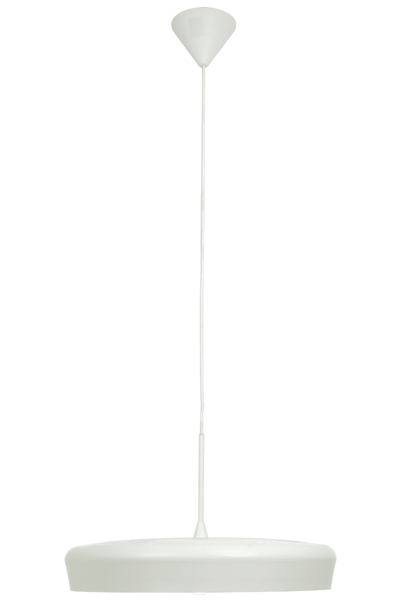 ETA Ø45 Hvid loftslampe Fra Aneta Lighting - Eta loftslampe i hvidlakeret metal.