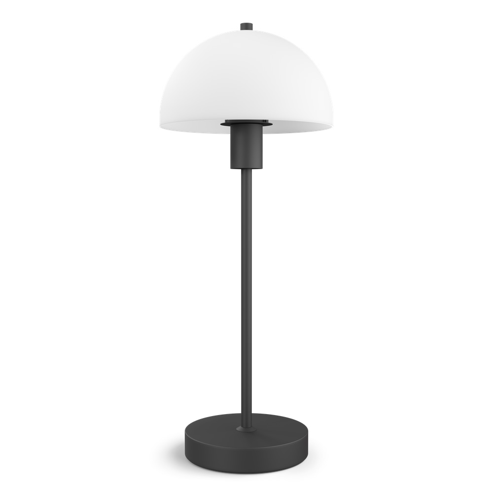 Vienda 48cm Sort bordlampe Fra Herstal - Vienda bordlampe med sit klassiske og elegante design g&oslash;r, at lampen kan bruges i hjemmet i mange &aring;r.