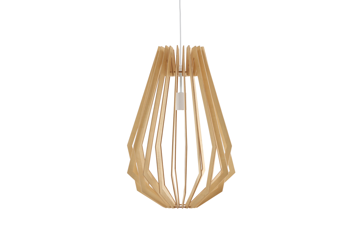 Spider Ø42 Træ loftslampe Fra Venture Design - 