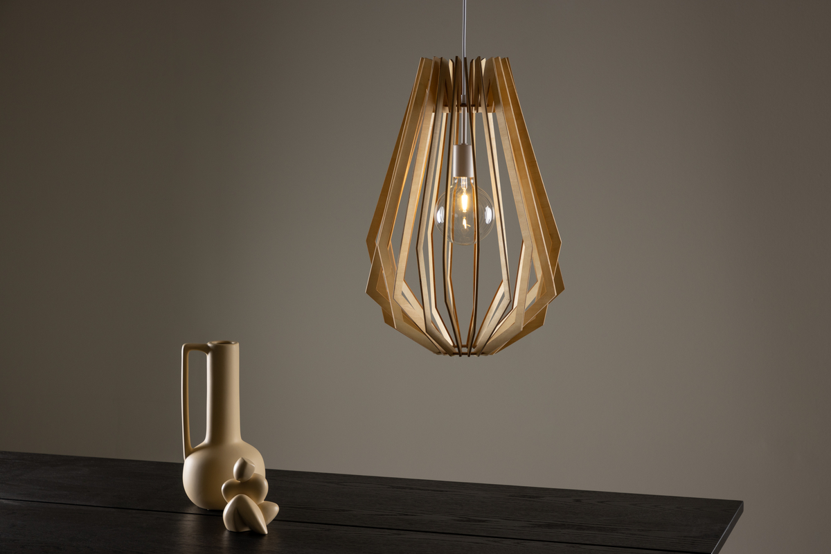 Spider Ø42 Træ loftslampe Fra Venture Design - 