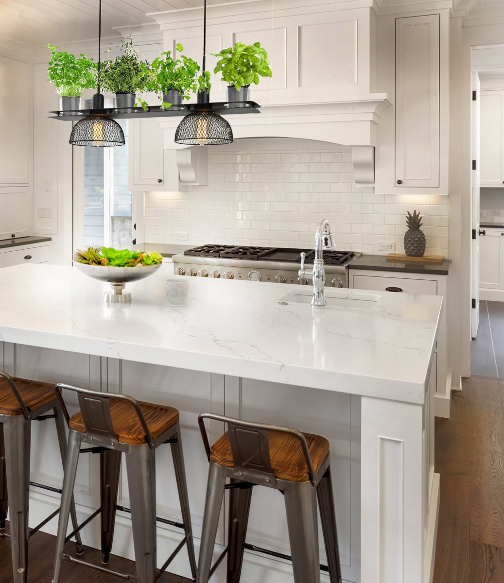 Timjan 78cm Sort loftslampe Fra Aneta Lighting - TIMJAN en lige loftslampe med to&aring; Skærme lavet af metalnet.