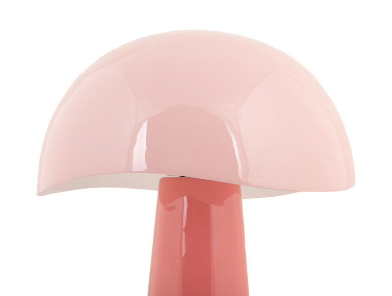 Grato 33cm Lyserød bordlampe Fra Leitmotiv - Lampefoden i en lys pink skærm skaber sammen med den blødere lyserøde skærm et varmt og harmonisk udtryk.