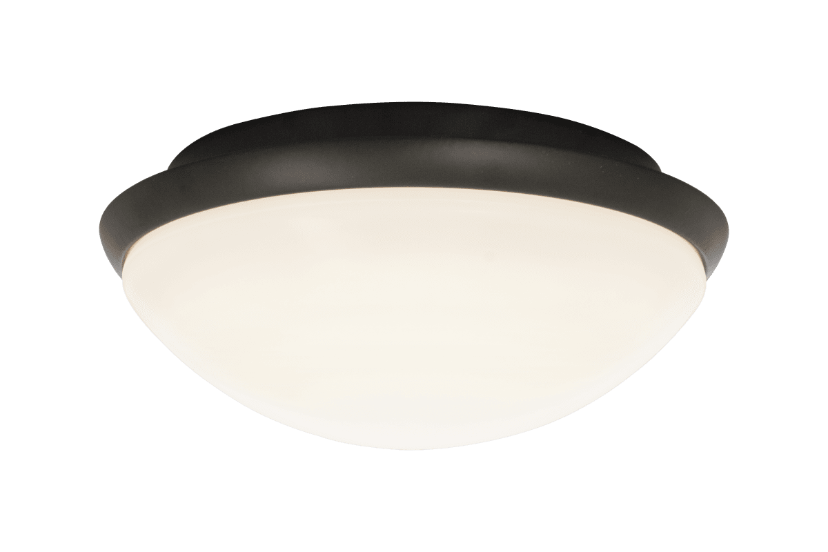 Siracusa Ø25 Hvid badeværelseslampe Fra Aneta Lighting - Lampen monteres med skruer i loftet og strømtilslutning med fast montering.