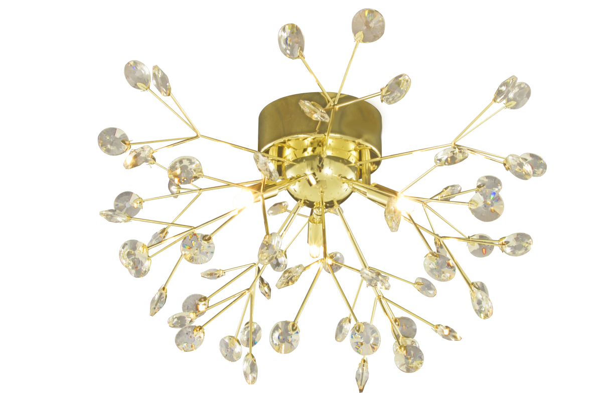 Viva Ø57 Messing plafond Fra Aneta Lighting - VIVA smukt loft i messing med en luksuriøs følelse.