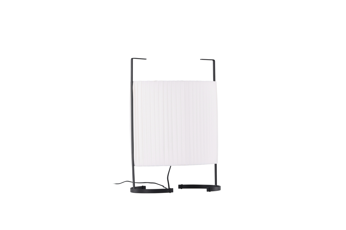 Rennes 48cm Off-white bordlampe Fra Venture Design - Placer den i et m&oslash;rkt hj&oslash;rne i entreen eller stuen og l&oslash;ft hyggefaktoren til det n&aelig;ste niveau!