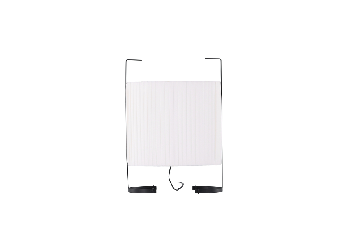 Rennes 48cm Off-white bordlampe Fra Venture Design - Placer den i et m&oslash;rkt hj&oslash;rne i entreen eller stuen og l&oslash;ft hyggefaktoren til det n&aelig;ste niveau!