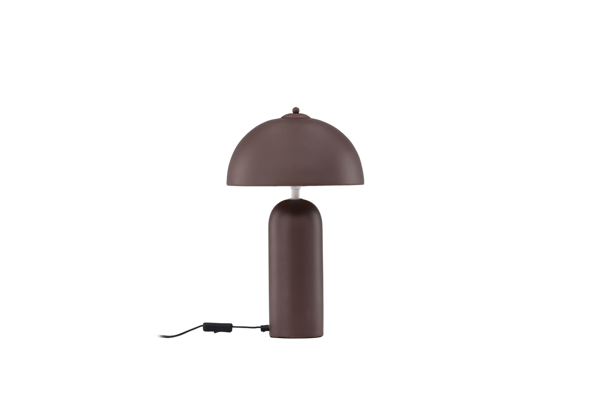 Corello 45cm Brun bordlampe Fra Venture Design - Den generøse størrelse gør lampen perfekt til at placere i et vindue eller på en væg.