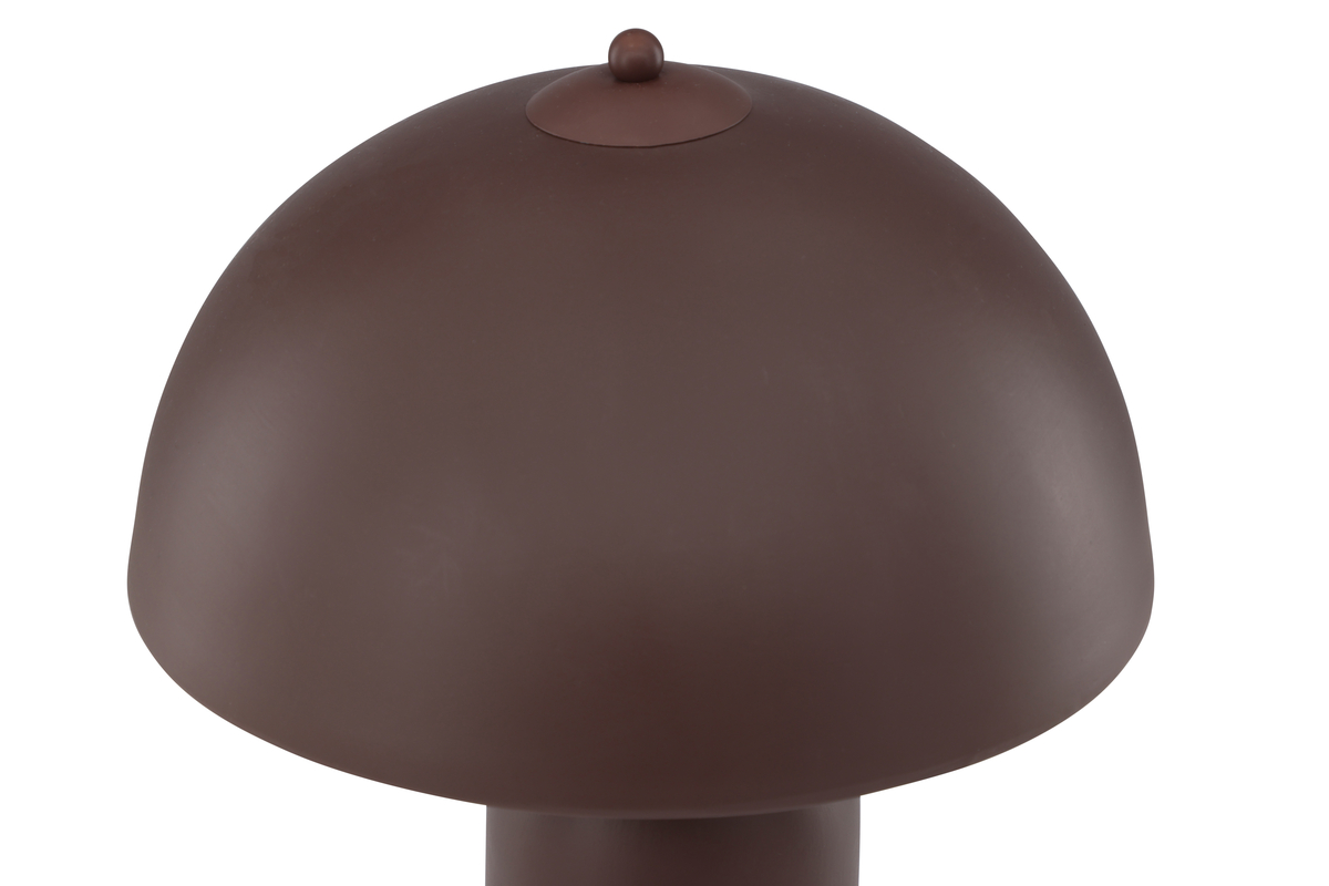 Corello 45cm Brun bordlampe Fra Venture Design - Den generøse størrelse gør lampen perfekt til at placere i et vindue eller på en væg.