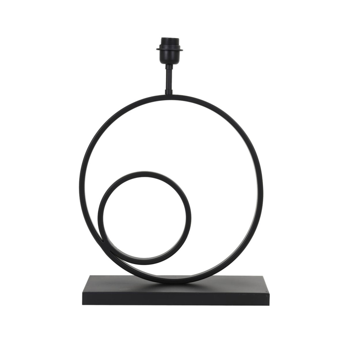 Omega 47cm Sort lampefod Fra Light & Living - 