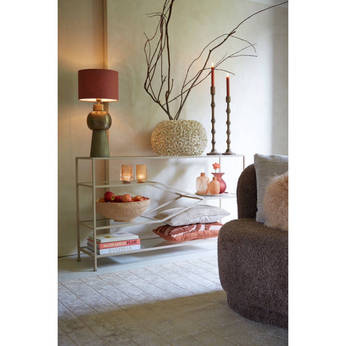 Shaka 42cm Flerfarvet lampefod Fra Light & Living - 