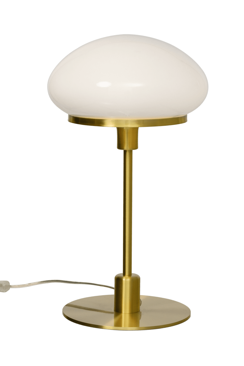 New August 48cm Mat messing bordlampe Fra Aneta Lighting - Ny august stilfuld bordlampe i klassisk model i mere moderne design.