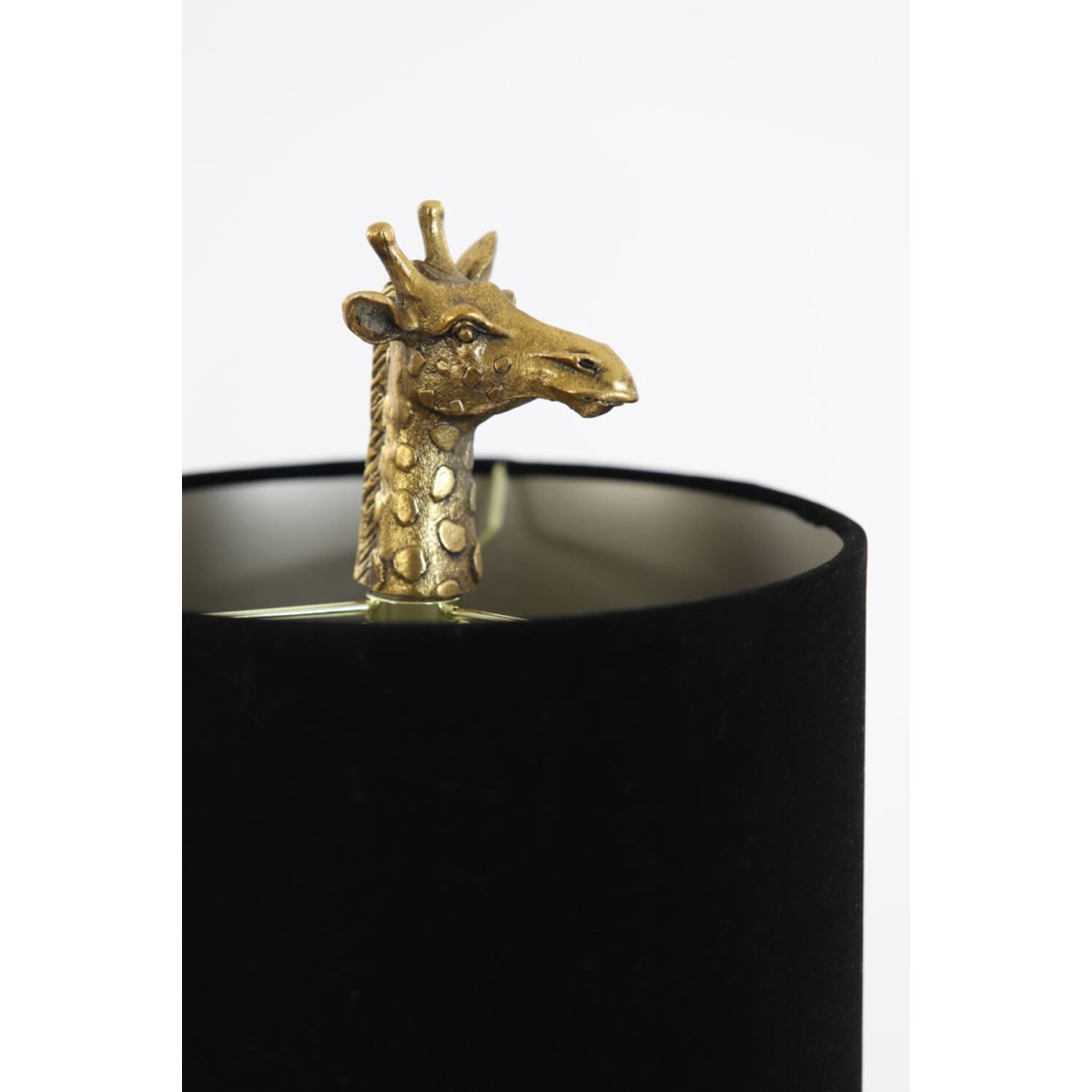 Giraffe 68cm Guld bordlampe Fra Light & Living - Giraffe er en unik bordlampe, der kombinerer dristigt design med elegance.