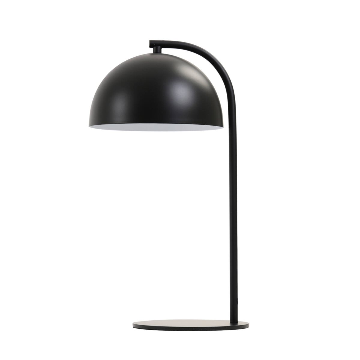 Mette 43cm Sort bordlampe Fra Light & Living - Leveres med ledning, strømafbryder og stik.