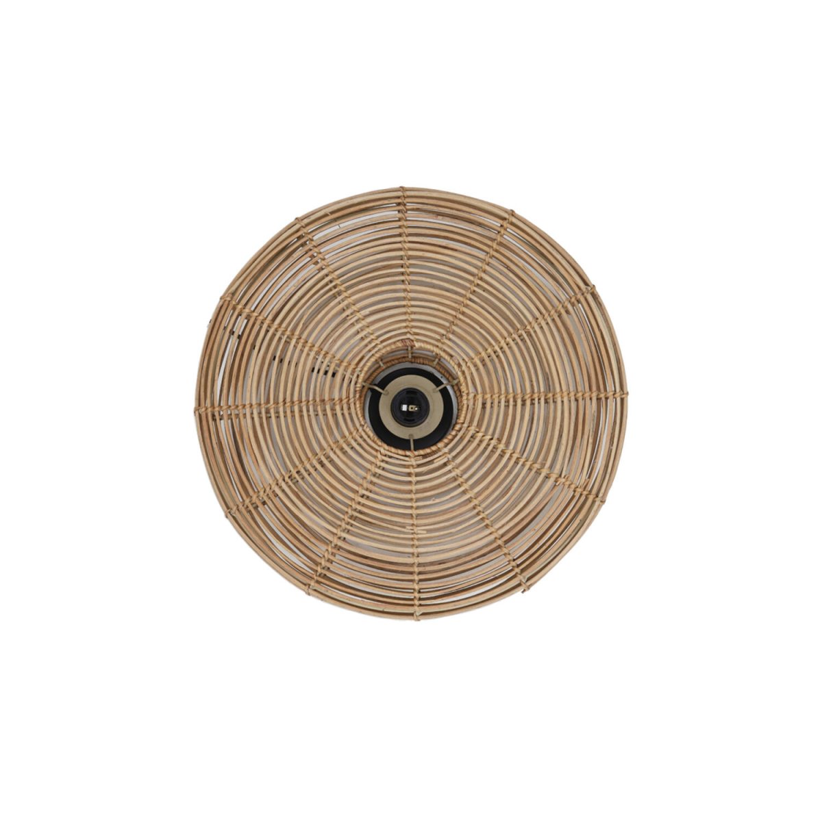 Mataka Ø50 Natur væglampe Fra Light & Living - Giv dit hjem en varm og indbydende følelse med Mataka, en væglampe i rattan.