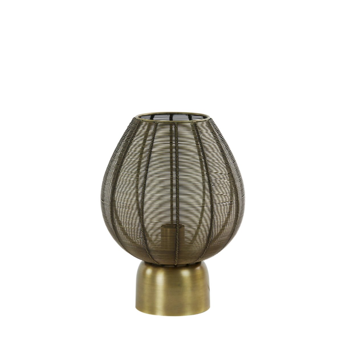 Suneko 34cm Antik guld bordlampe Fra Light & Living - 