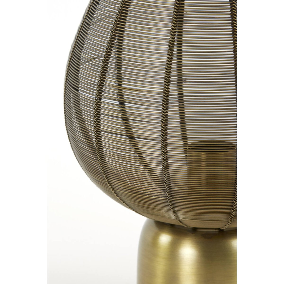 Suneko 34cm Antik guld bordlampe Fra Light & Living - 