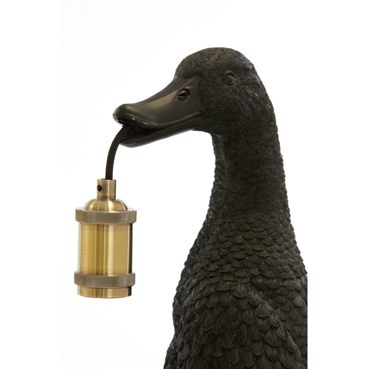Duck 48cm Sort bordlampe Fra Light & Living - 