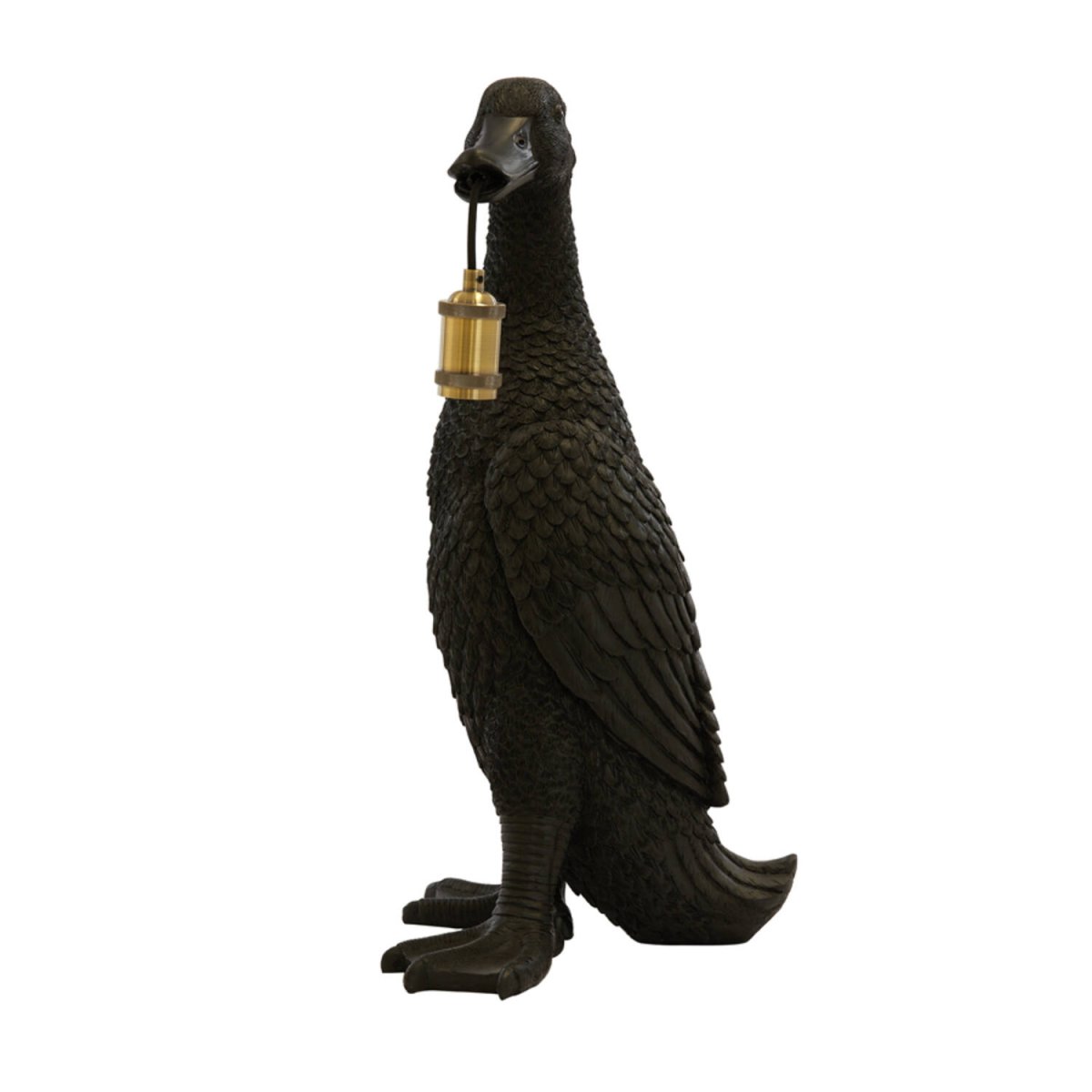 Duck 65cm Sort bordlampe Fra Light & Living - 