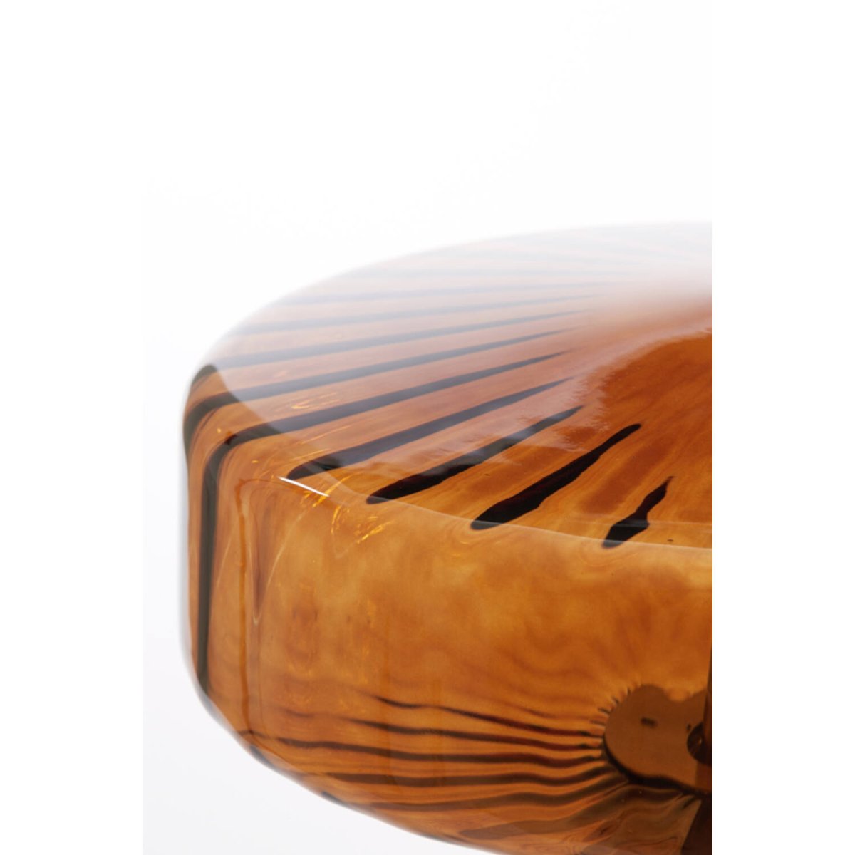 Pleat 45cm Guld/brun bordlampe Fra Light & Living - 