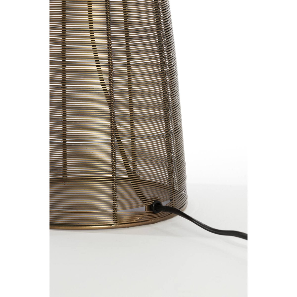 Aboso 54cm Bronze bordlampe Fra Light & Living - Aboso er en stilfuld bordlampe lavet af jern med en bronzefinish, hvor det åbne design skaber et smukt skyggespil.