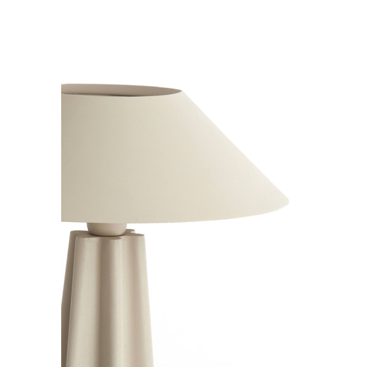 Cukai 50cm Beige bordlampe Fra Light & Living - 
