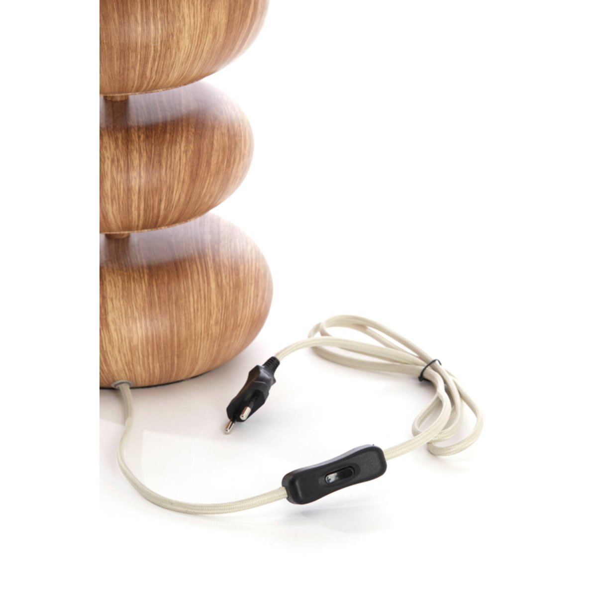 Danialo 67cm Træ bordlampe Fra Light & Living - 