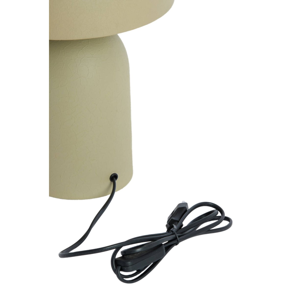 Tolima 35cm Grøn bordlampe Fra Light & Living - Lampens matte overflade og harmoniske farvetone spreder en varm og behagelig f&oslash;lelse i rummet - perfekt som stemningsbelysning p&aring; natbordet, i vinduet eller p&aring; en hylde.