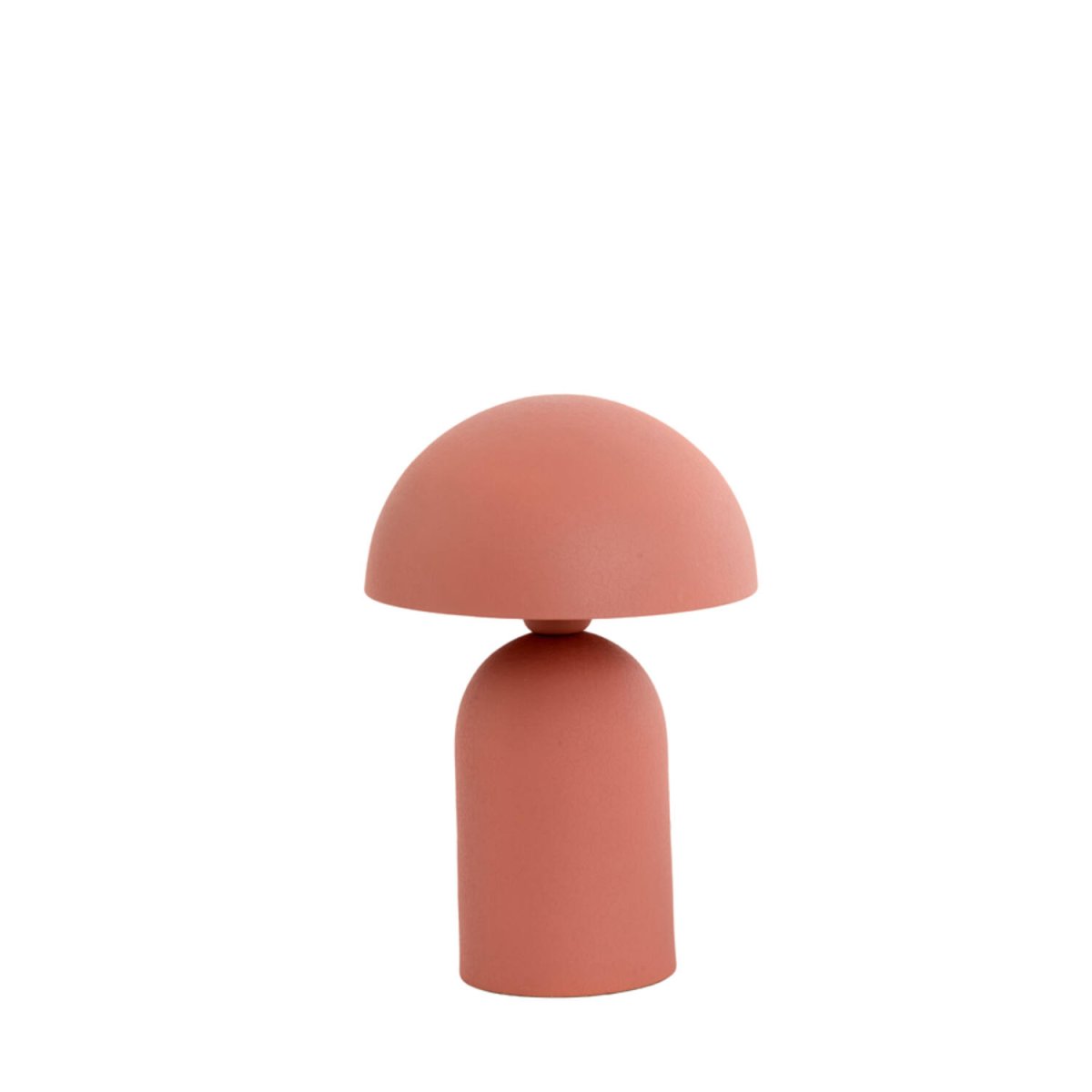 Tolima 35cm Lyserød bordlampe Fra Light & Living - Lampens matte overflade og harmoniske farvetone spreder en varm og behagelig f&oslash;lelse i rummet - perfekt som stemningsbelysning p&aring; natbordet, i vinduet eller p&aring; en hylde.