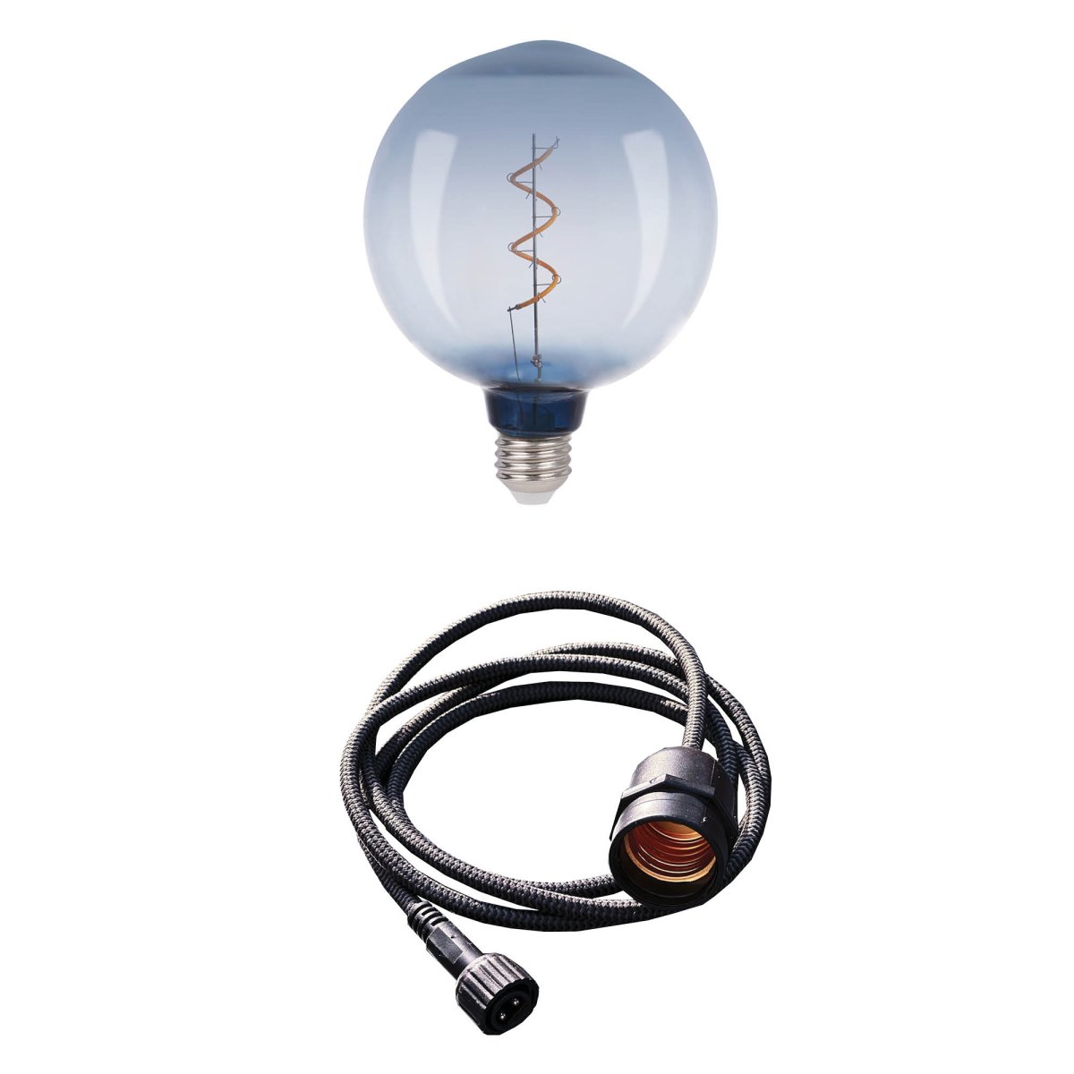 Penny (Røgfarvet) Røgfarvet Fra Lightson - Med sit nedtonede design og varme gl&oslash;d passer den perfekt over et spisebord, sofagruppe eller som spotbelysning i et hj&oslash;rne.