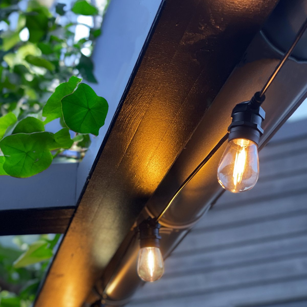 Cozy Start 5m Sort Fra Lightson - Sl&oslash;jfen er 5m lang og udstyret med 10 udskiftelige lyskilder + 5m tilslutningskabel og transformer Til st&oslash;rre arealer kan du tilslutte op til 6 sl&oslash;jfer og skabe et imponerende lysarrangement med en samlet l&aelig;ngde p&aring;; hele 30m.