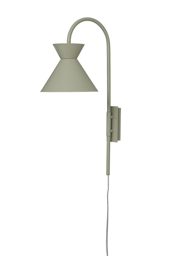 Coni 54cm Beige væglampe Fra Aneta Lighting - Den dejlige Coni v&aelig;glampe i et moderne design harmonerer med b&aring;de et klassisk og landligt interi&oslash;r.