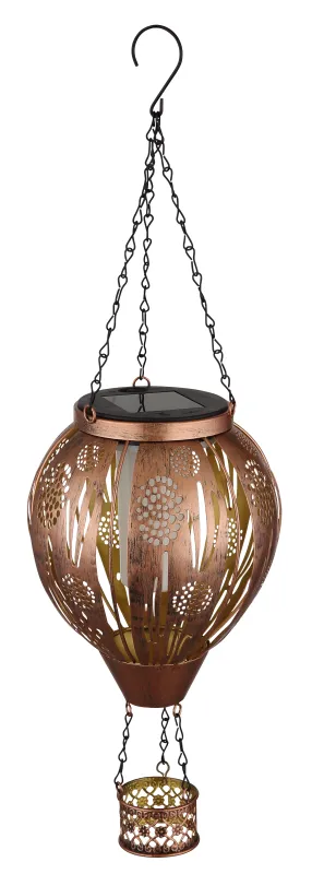 Balloon Kobber solcellelampe Fra Globo Lighting - En unik och st&auml;mningsfull detalj som ger utomhusmilj&ouml;n en lekfull och elegant touch!