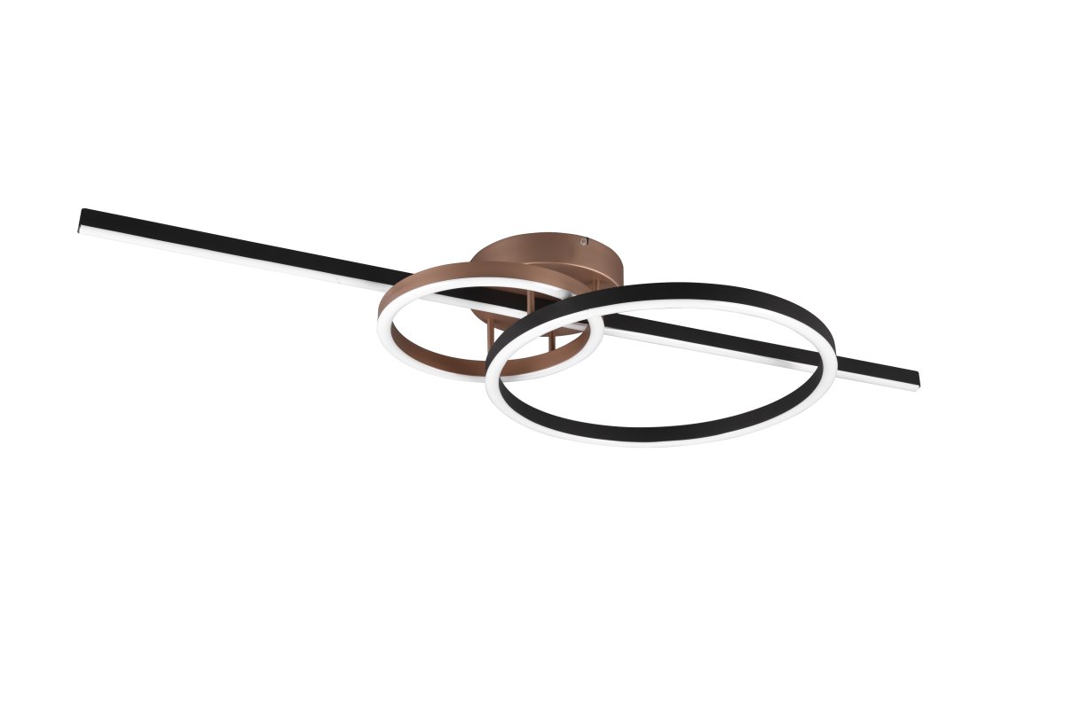 Montilla 100cm Brun plafond Fra Trio Lighting - 