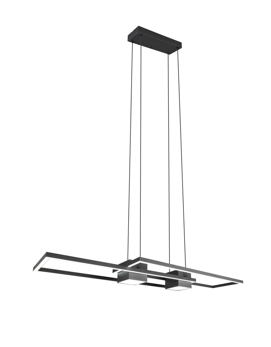 Albany 100cm Sort loftslampe Fra Trio Lighting - 