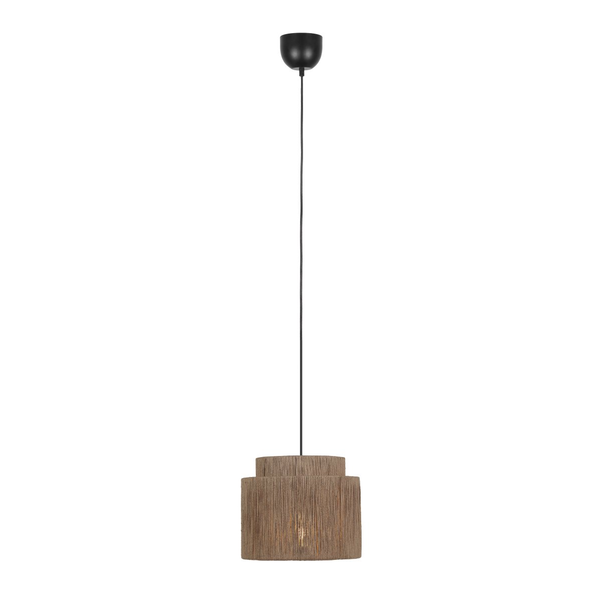 Smilla Ø30 Natur loftslampe Fra Trio Lighting - Smilla pendellampen kombinerer bohemestil med naturlige elementer og skaber en varm og indbydende atmosf&aelig;re i dit hjem.