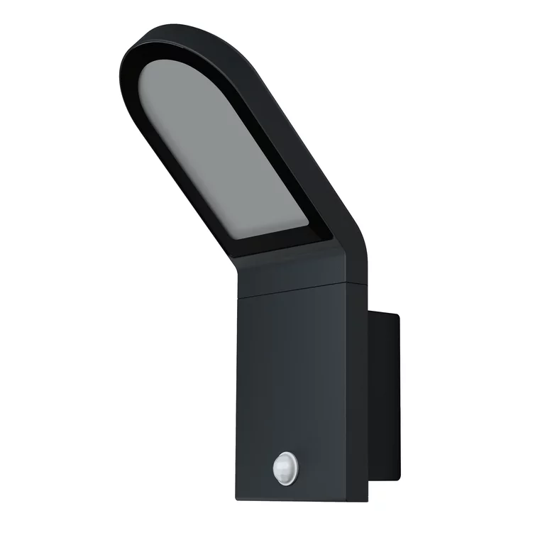 Wall Sensor Mørkegrå udendørslampe Fra Osram - Med sin stilrena design och effektiva funktionalitet &auml;r Wall Sensor det perfekta valet f&ouml;r att b&aring;de belysa och s&auml;kerst&auml;lla ditt utomhusomr&aring;de.