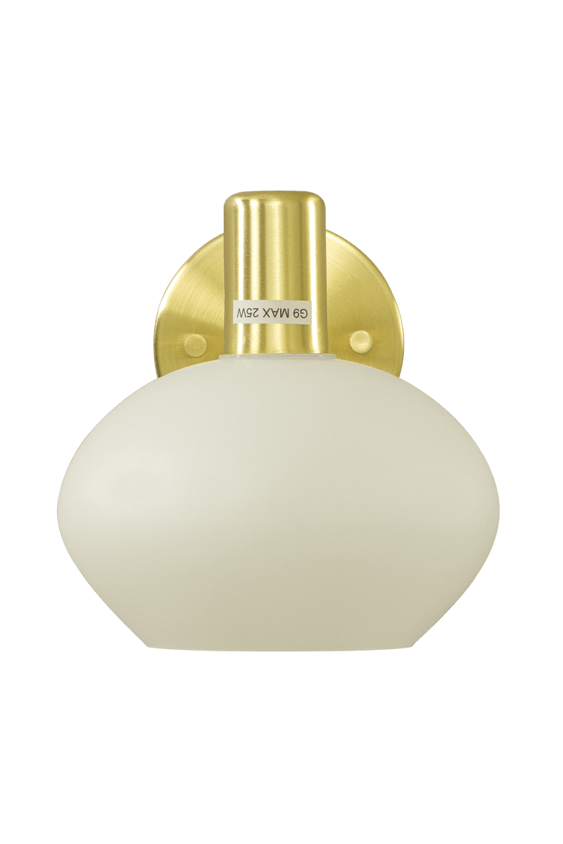 Elba Ø15 Mat messing badeværelseslampe Fra Aneta Lighting - Elba v&aelig;glampe er en moderne badev&aelig;relseslampe, der passer perfekt over eller ved siden af spejlet.