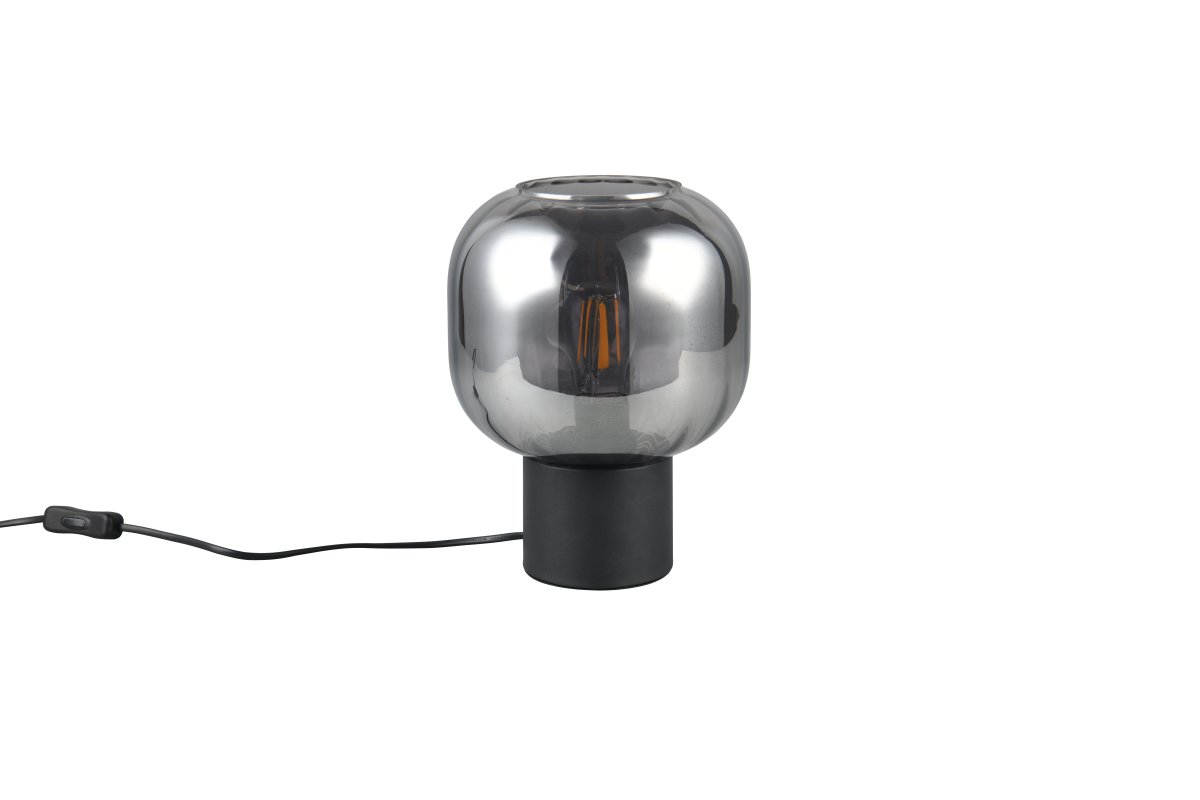 Diva 26cm Røg grå bordlampe Fra Trio Lighting - 